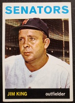 1964 Topps Base Set #217 Jim King