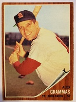 1962 Topps Base Set #223 Alex Grammas