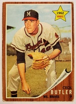 1962 Topps Base Set #239 Cecil Butler
