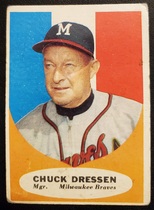 1961 Topps Base Set #137 Chuck Dressen