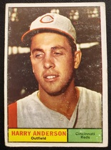 1961 Topps Base Set #76 Harry Anderson