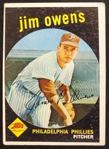 1959 Topps Base Set #503 Jim Owens