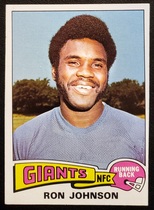 1975 Topps Base Set #395 Ron Johnson