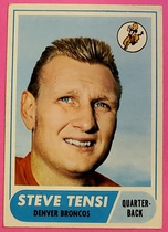 1968 Topps Base Set #69 Steve Tensi