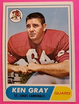 1968 Topps Base Set #138 Ken Gray