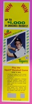 1982 Squirt #4 Alan Trammell