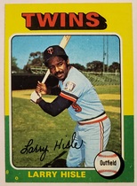 1975 Topps Base Set #526 Larry Hisle