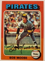 1975 Topps Base Set #536 Bob Moose