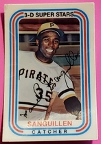 1976 Kelloggs Base Set #42 Manny Sanguillen