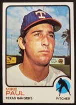 1973 Topps Base Set #58 Mike Paul