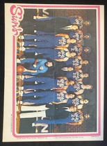 1980 Topps Team Posters #13 Phoenix Suns