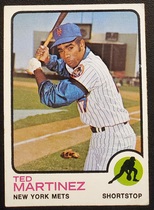 1973 Topps Base Set #161 Ted Martinez
