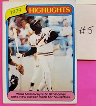 1980 Topps Base Set #2 Willie McCovey
