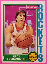1974 Topps Base Set #28 Rudy Tomjanovich