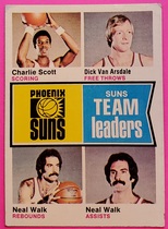 1974 Topps Base Set #95 Phoenix Suns