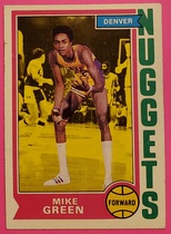 1974 Topps Base Set #254 Mike Green