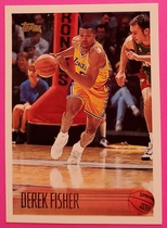 1996 Topps Base Set #206 Derek Fisher