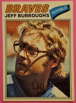 1977 O-Pee-Chee OPC Base Set #209 Jeff Burroughs