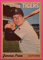 1970 O-Pee-Chee OPC Base Set #129 Jimmie Price