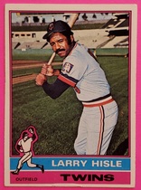 1976 Topps Base Set #59 Larry Hisle