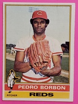 1976 Topps Base Set #77 Pedro Borbon