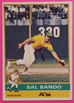 1976 Topps Base Set #90 Sal Bando