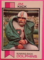 1973 Topps Base Set #316 Jim Kiick