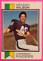 1973 Topps Base Set #398 Nemiah Wilson