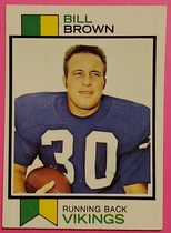 1973 Topps Base Set #474 Bill Brown