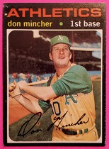 1971 Topps Base Set #680 Don Mincher