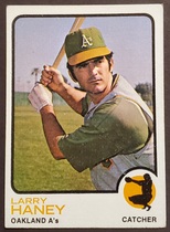 1973 Topps Base Set #563 Larry Haney