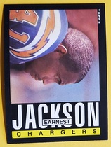 1985 Topps Base Set #375 Earnest Jackson