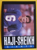 1985 Topps Base Set #116 Ali Haji-Sheikh