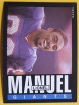 1985 Topps Base Set #119 Lionel Manuel