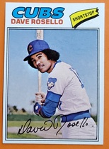 1977 Topps Base Set #92 Dave Rosello