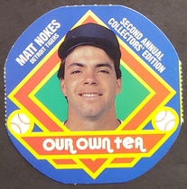 1988 Our Own Tea Discs #5 Matt Nokes