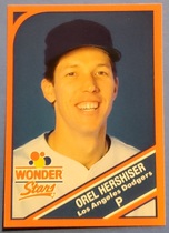 1990 Wonder Bread Stars #4 Orel Hershiser
