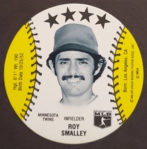 1981 MSA Mini Discs #30 Roy Smalley