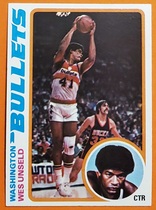 1978 Topps Base Set #7 Wes Unseld