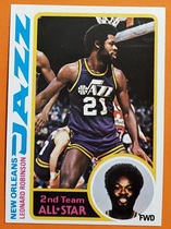 1978 Topps Base Set #30 Leonard Robinson