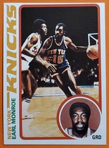 1978 Topps Base Set #45 Earl Monroe