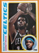 1978 Topps Base Set #109 Sidney Wicks