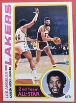 1978 Topps Base Set #110 K. Abdul-Jabbar