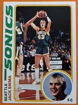 1978 Topps Base Set #117 Jack Sikma