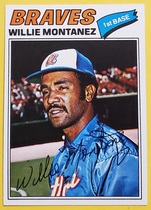 1977 Topps Base Set #410 Willie Montanez