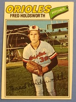 1977 Topps Base Set #466 Fred Holdsworth