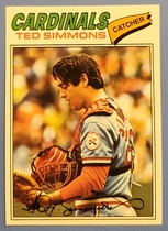 1977 Topps Base Set #470 Ted Simmons