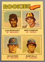 1977 Topps Base Set #494 Rookie Infielders