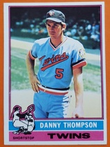 1976 Topps Base Set #111 Danny Thompson