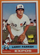 1976 Topps Base Set #141 Larry Parrish